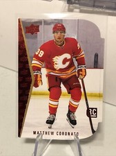 2023-24 Matthew Coronato Upper Deck Hockey Series 2 Die-Cut Rookie RC RDT-17 RED