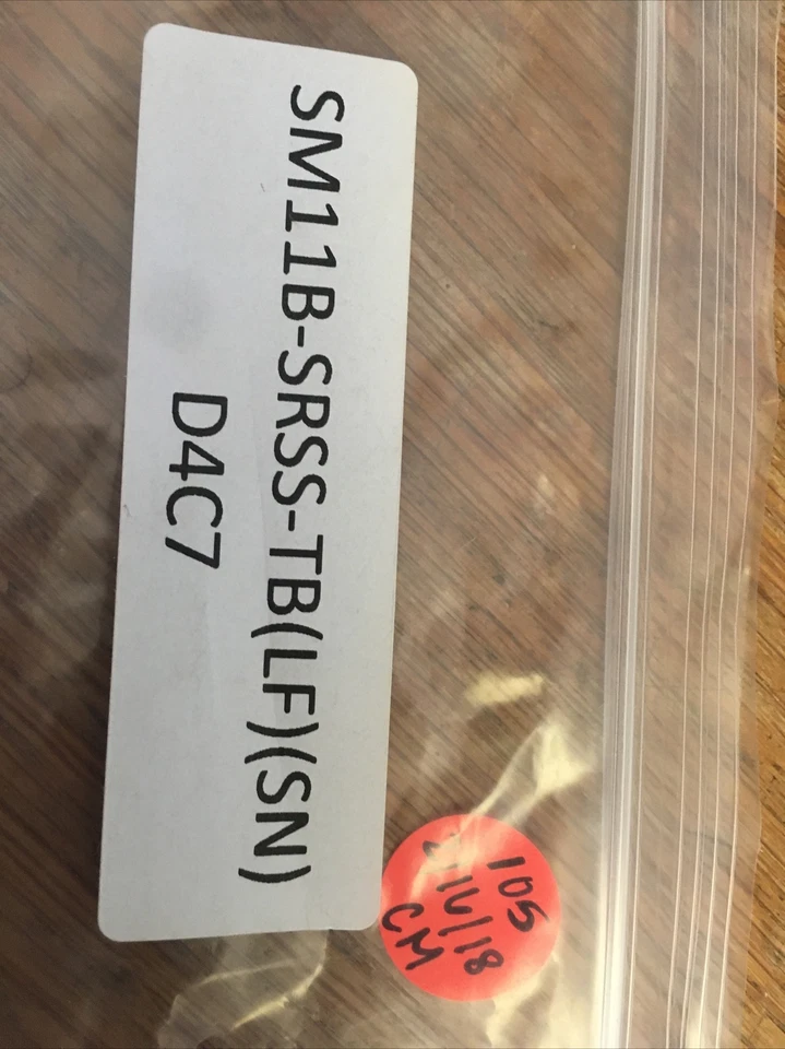 - SM11B-SRSS-TB(LF)(SN) D4C7 Connector Headers and PCB Receptacles Qty 105 - Image 3 of 3