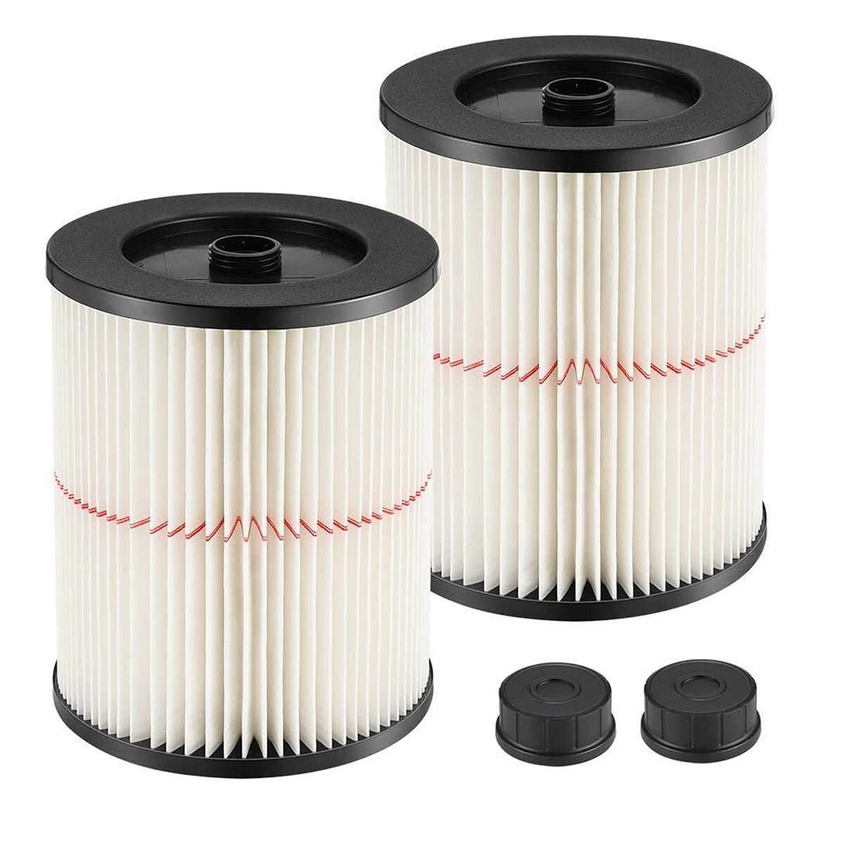 Craftsman Red Stripe Shop-Vac HEPA Filter 2-Pack 17816 9-17816
