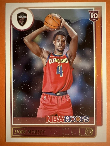 EVAN MOBLEY 2021-22 Panini NBA Hoops - Rookie Card  (RC) Winter #234 Cavs