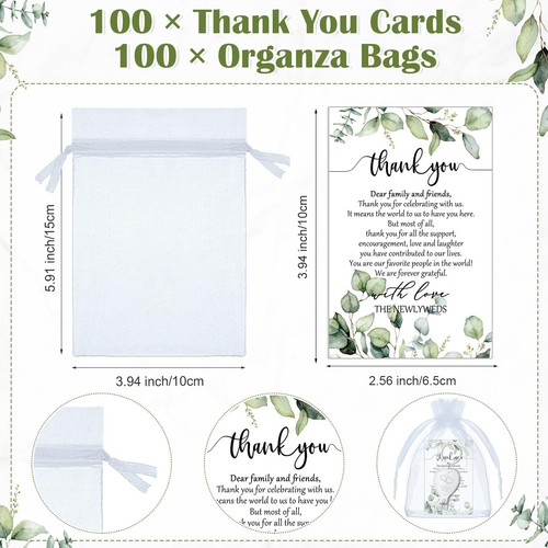 Pickmesh 100 Sets Wedding Keychain Favor for Guests Heart Multi Function Bott... - Picture 3 of 6