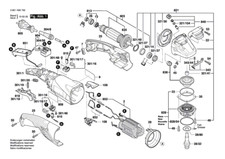 New Bosch 1607000D50 Gear Unit