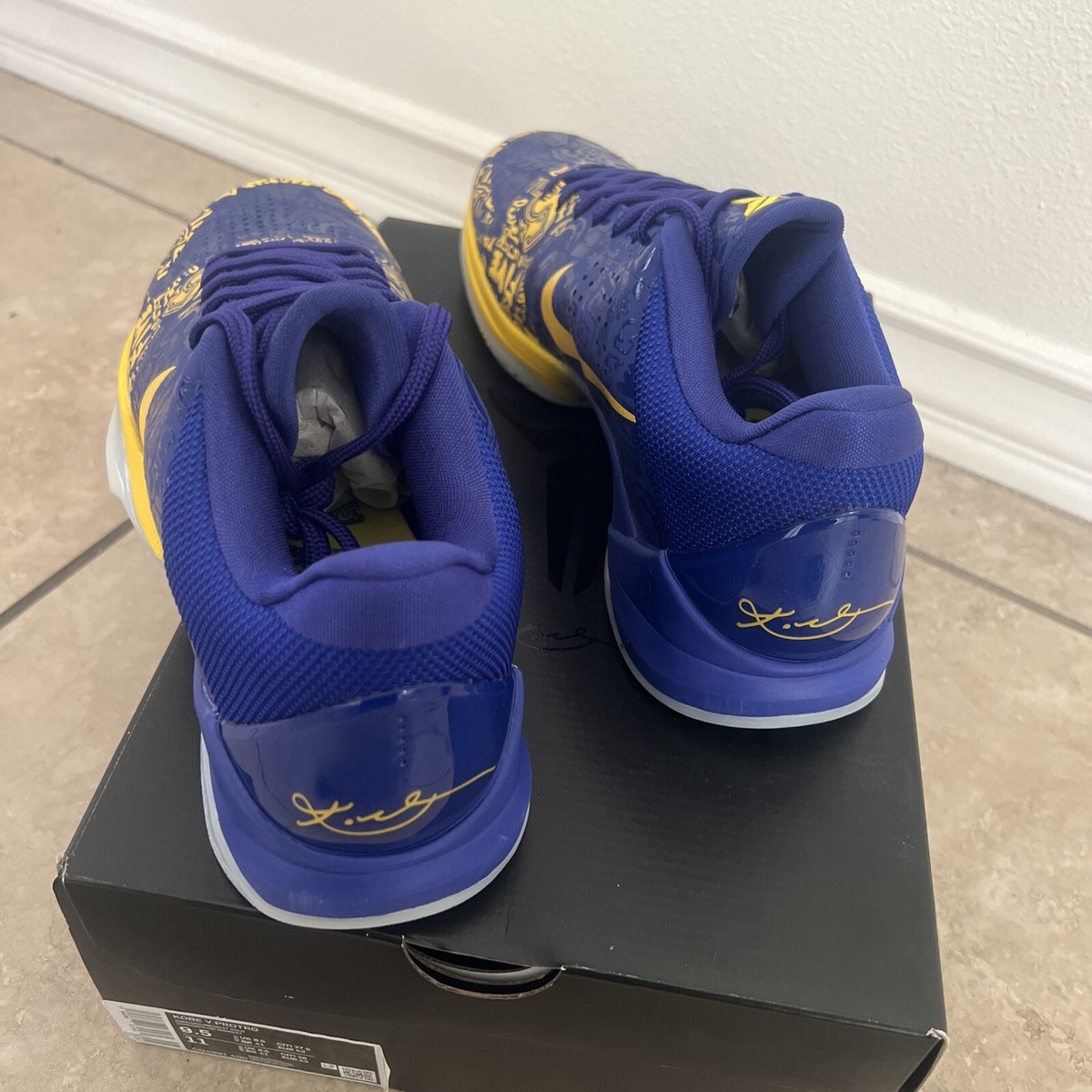 Nike Zoom Kobe 5 Protro 2020 5 Rings Size 9.5 | eBay