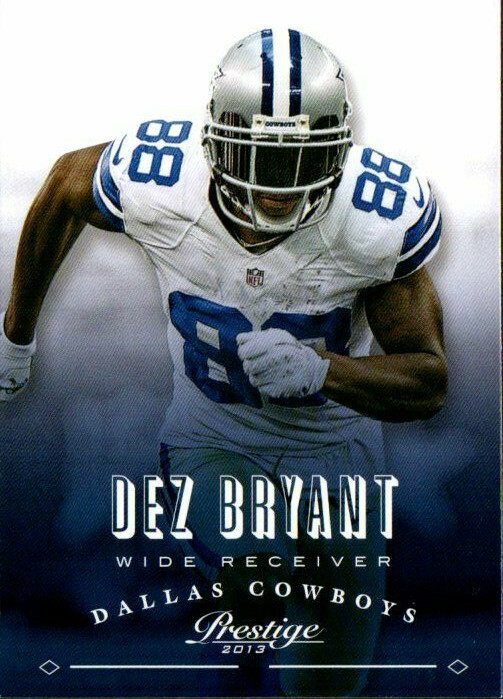 2013 Panini Prestige Football Card #52 Dez Bryant Dallas Cowboys