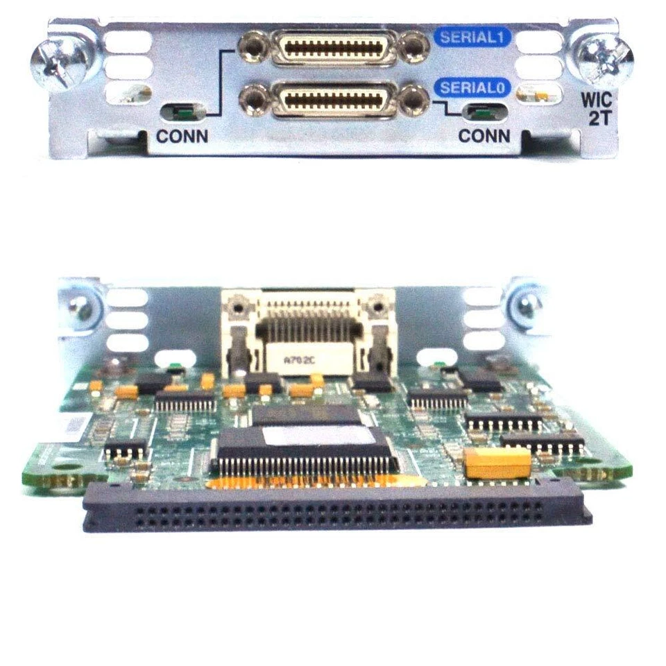 Cisco WIC-2T 2-Port Serial WAN Interface Card - Image 3 of 4