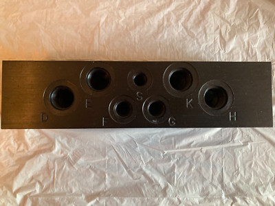 Rectangular Hydraulic Valve Block Manifold 4071564 Unknown Brand Aluminum New