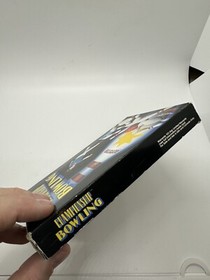 Championship Bowling (Nintendo NES) Complete CIB w/ Poster Good Shape!