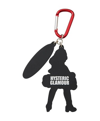 HYSTERIC GLAMOUR® VERDY キーホルダー Hysteric Glamour Vixen Girl Key Holder Soft PVC with Carabiner New