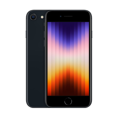 Apple iPhone SE 3. Gen 64GB Mitternacht Farbe 4,7" 1334x750 12MP Wide Kamera - Bild 1 von 1