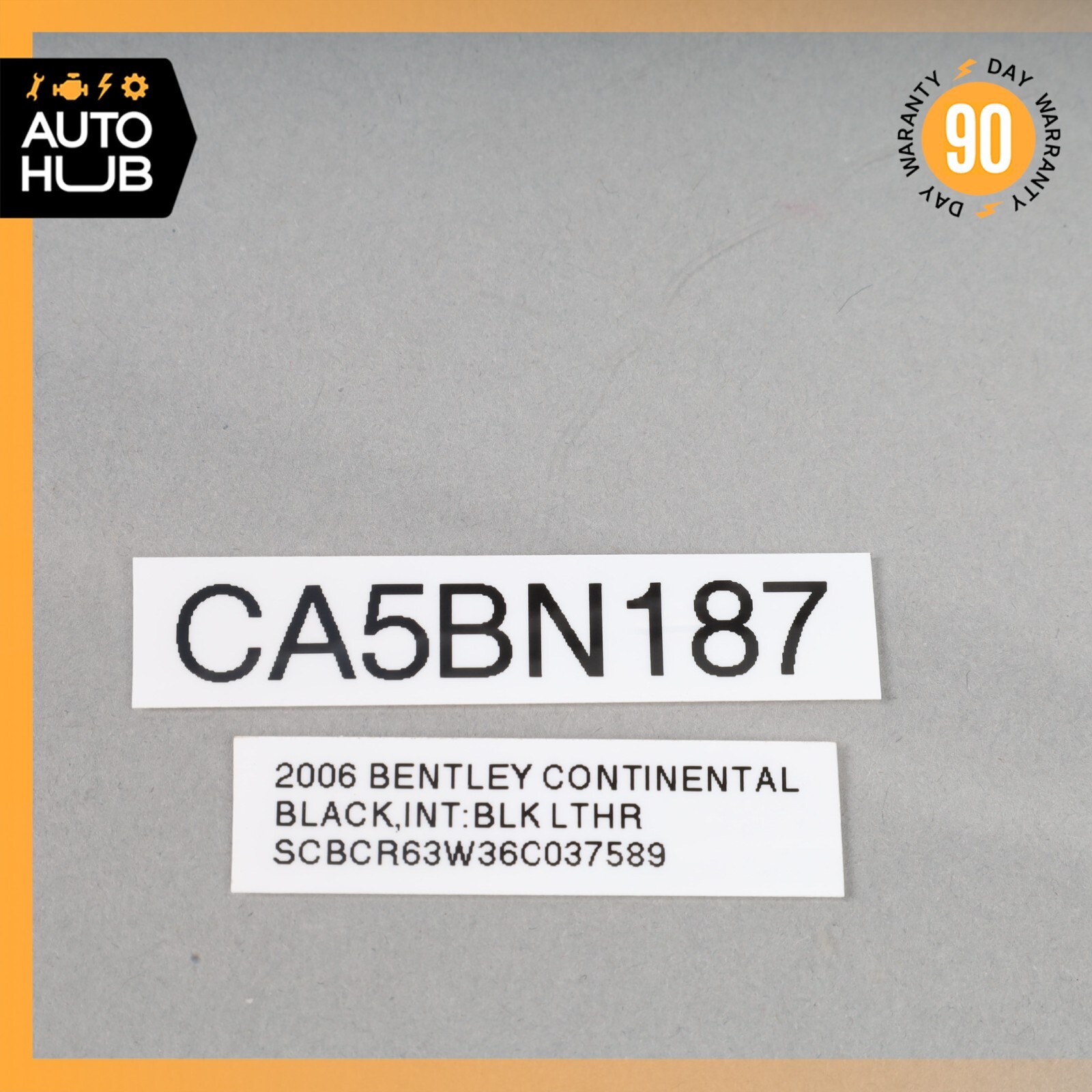 2006 Bentley Continental GT 6.0L W12 Engine Control Module ECU OEM 61k