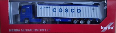 1:87 Herpa 154765 COSCO Mercedes-Benz Sattelzug 