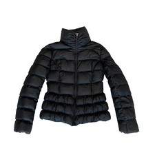 Elisabetta Franchi Women's Icy Puffer Jacket | Vintage Luxury Designer Black Vtg