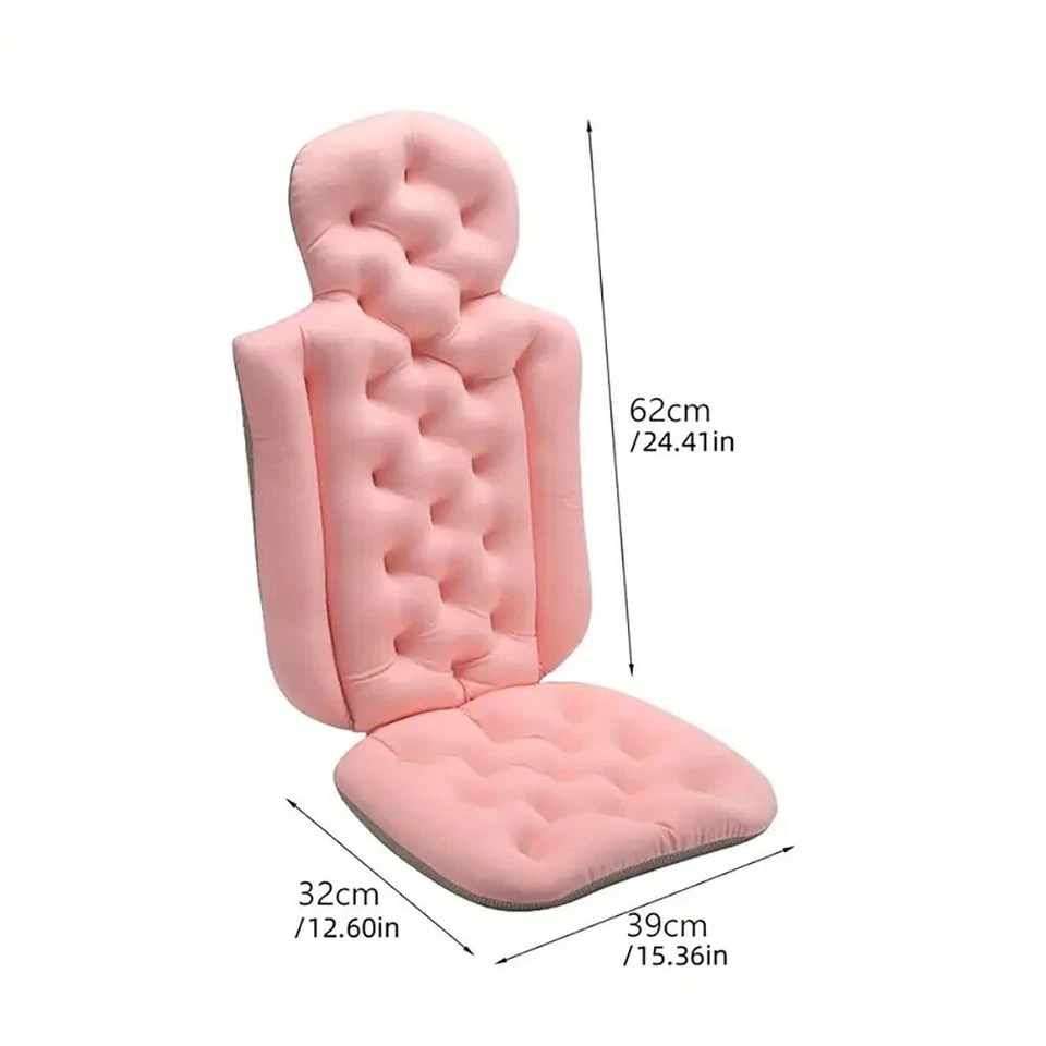 Full Body Bath Pillow for Bathtub, Thick Bathtub Cushion with Laundry Bag, Luxur - Image 2 of 4