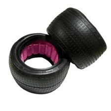 Quasi Speed Set of 2 REAR 2.2 Low Pin Tires with Inserts QS-1616