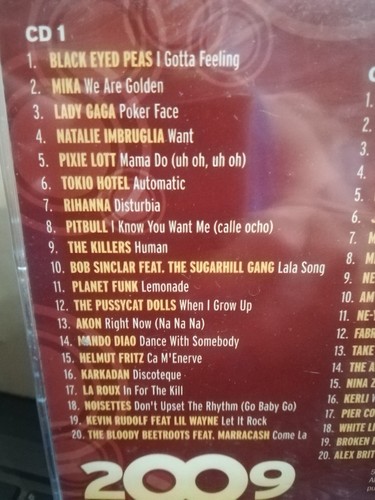 THE BEST OF 2009 - 2 CD SIGILLATI - LADY GAGA MIKA DUFFY BOB SINCLAIR A.BRITTI - Picture 4 of 5