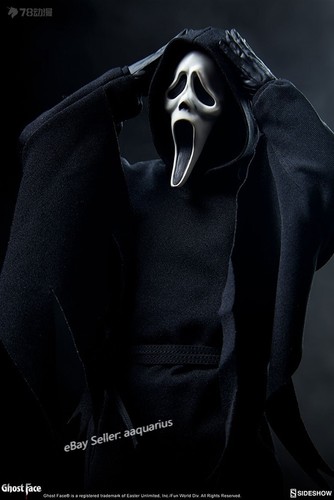 Figura Cara Fantasma Sideshow 1:6, Película Scream, Figura de Acción Edición Regular - Imagen 12 de 16
