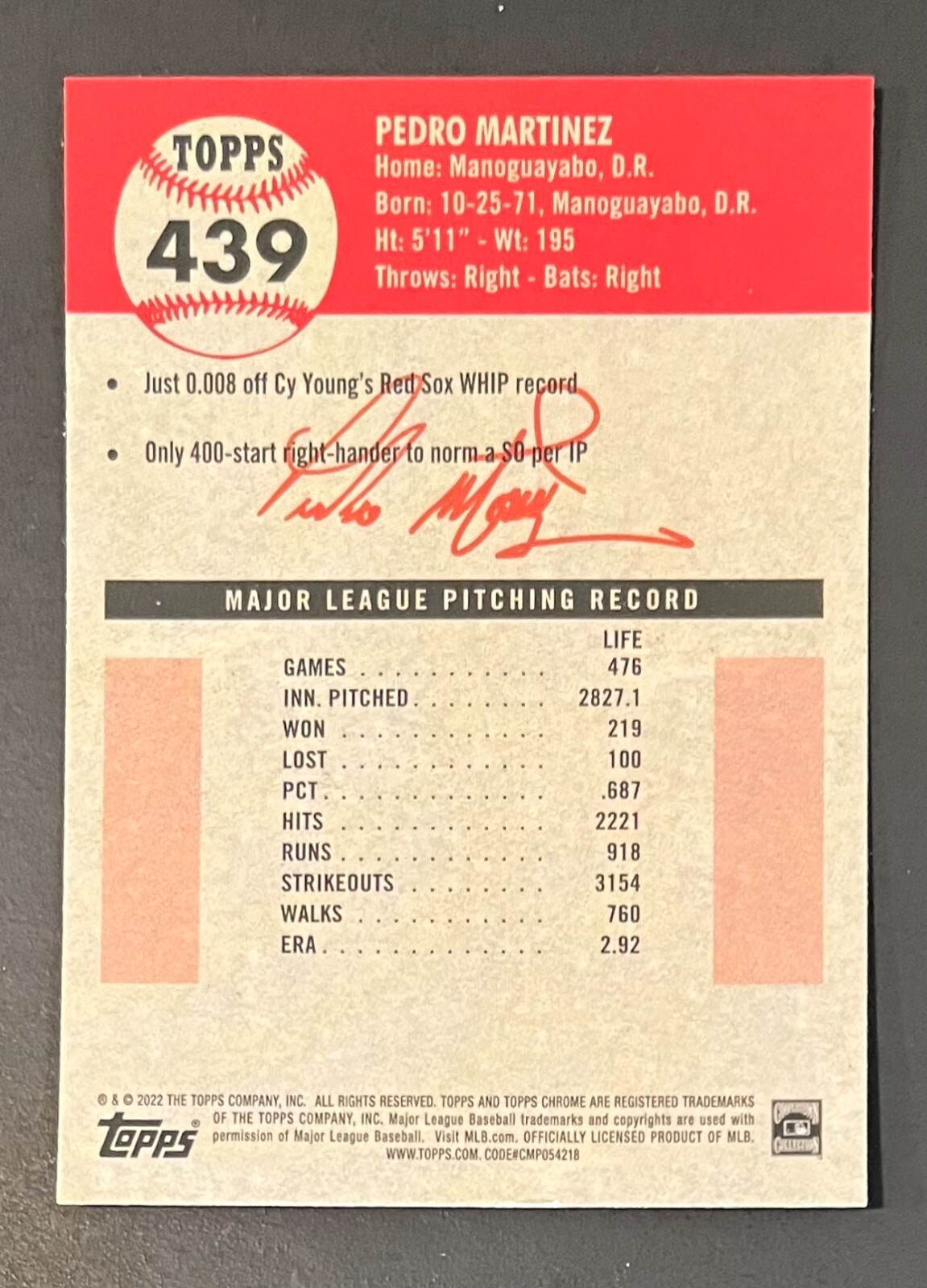 ⚾(you pick!) Boston Red Sox 2022 Topps Chrome Platinum Anniversary 🔴🔵 - Picture 72 of 134