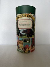 National Parks Vintage Puzzle 1000 by Cavallini Papers Co. 2020, Hardcover