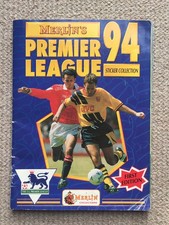 Merlin Premier League 94 Sticker Album 100% Complete Full 1st Edition 1994