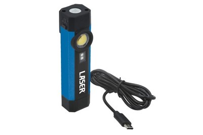 Laser Tools Aluminium Wiederaufladbar Mini Tasche Licht Mit UV 8598