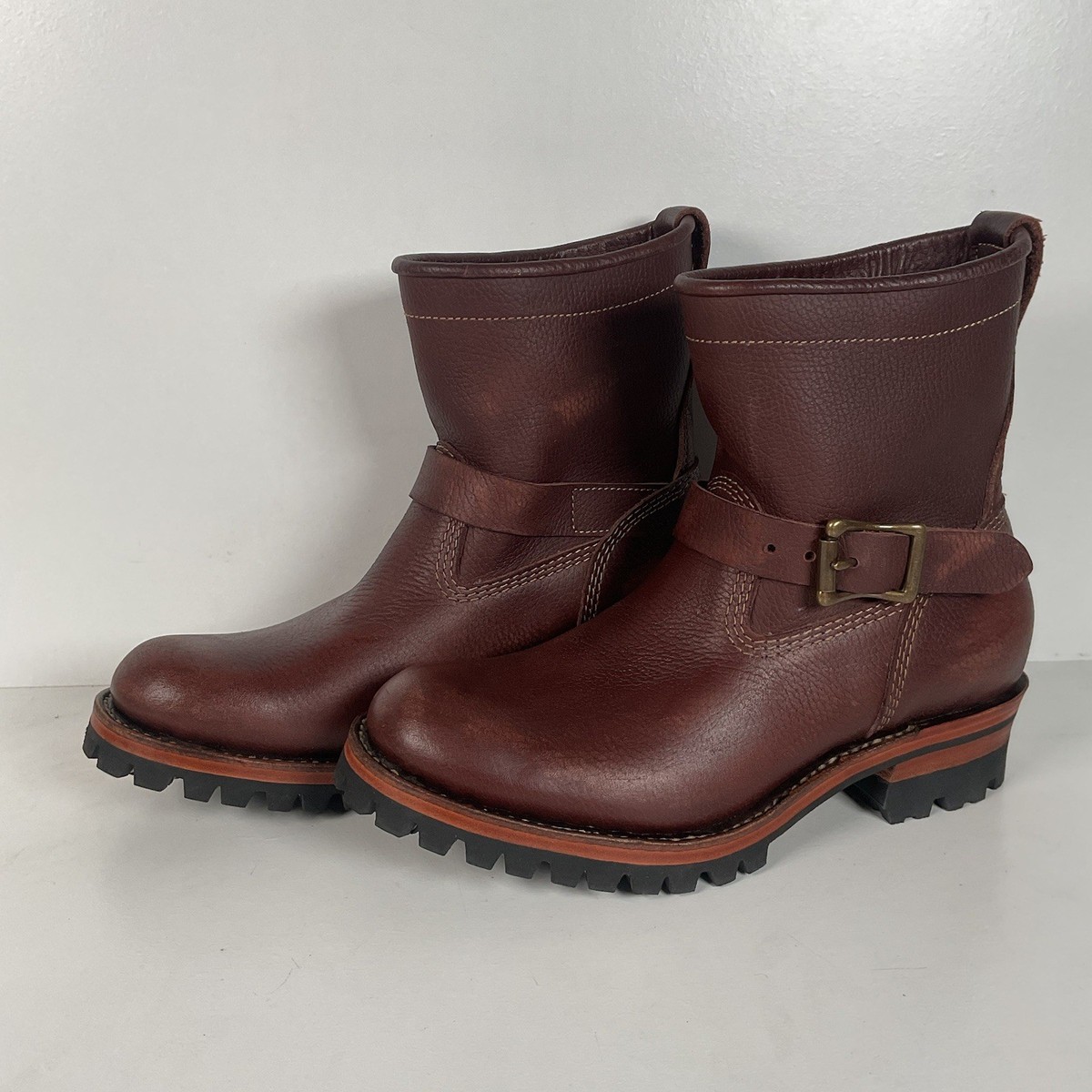 Bison Hide Engineer Boots | Shorty | PNW | Pacific Northwest  display picture 3