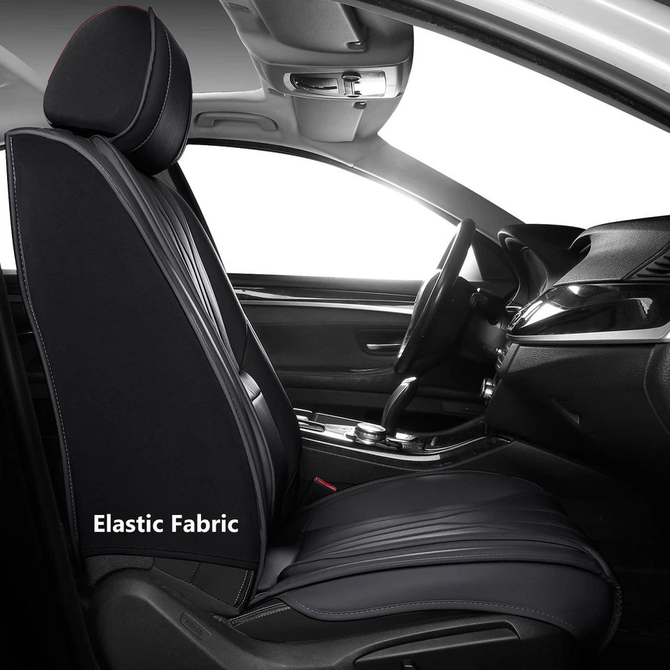 For Toyota Auto Car 5-Seat Cover Napa Leather Cushion Covers Surround Full-Set - Imagem 3 de 4