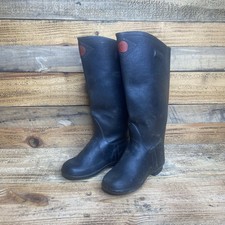 Vintage Children's Red Ball Band Rubber Rain Boots 1920s-60s Color: Black