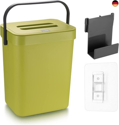 YiPHomn Hängender Mülleimer, 5L Küchenmülleimer Abfalleimer mit Deckel, Abf