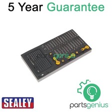 Image of Sealey Siegen Specialised Bit Set & Folding Hex Keys with Tool Tray 192pc S01126