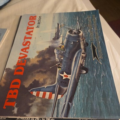 Vintage TBD Devastator in Action Aircraft No. 97 By Al Adcock 1989 Paperback