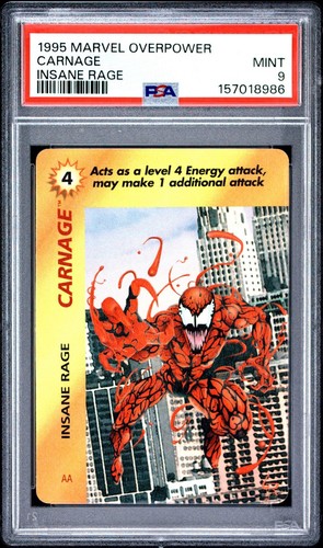 1995 Marel Overpower Carnage Insane Rage PSA 9