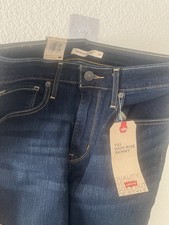 Levi's 721 High-Rise Skinny Women's Size 30 Blue Stretch Denim Jeans