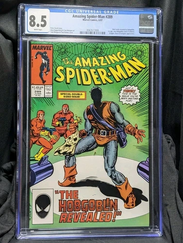 Amazing Spider-Man #289 (Marvel 1987) CGC 8.5 WP 1st 5th Hobgoblin Grader Notes