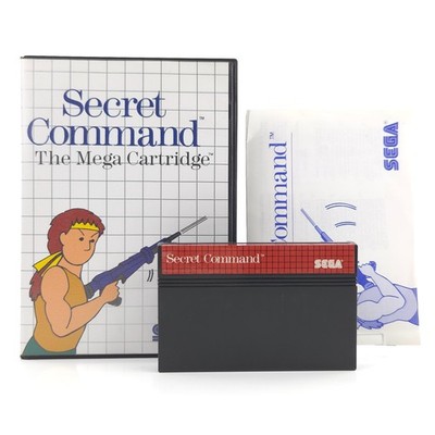 Sega Master System Spiel: Secret Command The Mega Cartridge - OVP (PAL EUR) 1987