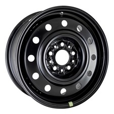 New Painted Black Steel Wheel 15 X 6 F4dz1007f 12 Hole Style