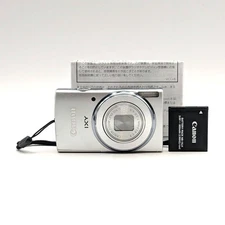 Canon IXY 140 Silver Compact Digital Camera 16MP Tested Working from Japan