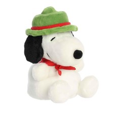 Aurora Peanuts Palm Pals Beagle Scout Snoopy Plush 5" White Gift