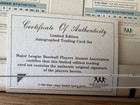 Nabisco All Star Legends 1994 Gibson Palmer Robinson Snider Autos W/COA Framed — photo 3