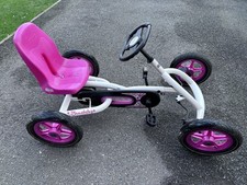 BERG Buddy Go-Kart pink/white.