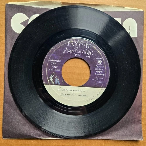 PINK FLOYD Another Brick In The Wall 45 7" Record Vinyl