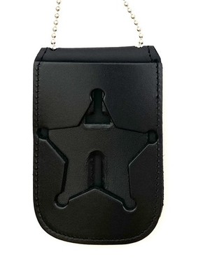 Perfect Fit Shield Wallets Florida Sheriff Five-Point Star or Ohio Sheriff Ne...