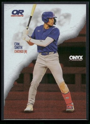 Cam Smith 2024 Onyx Rips #ORCASM Chicago Cubs Prospect