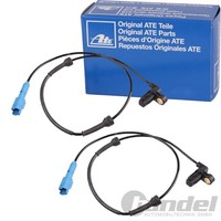 2X ATE ABS-SENSOR, Raddrehzahl Vorne Passend FüR Peugeot 206 206 SW 206 CC 206+