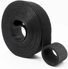 Double-Sided Hook and Loop Straps, Self-Gripping, 1 Inch Wide, Cut to Length, He