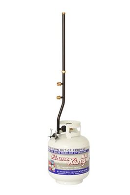 #ad Camping Propane Adapter Flame King FK DP2PC 20 to 1LB Pole Stand $89.99