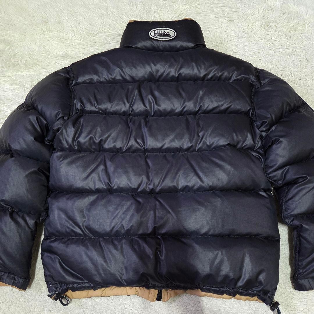 FIRST DOWN Reversible Panpan Down Jacket Size M B… - image 8