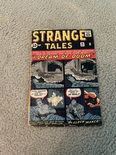 Strange Tales 96 Marvel 1962 Pre Hero Monster Key Jack Kirby Stan Lee Silver Age
