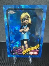 2025 Topps Chrome Sapphire Marvel Valeria Richards #87
