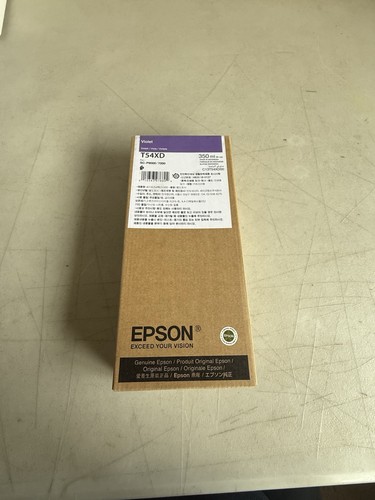 Epson T54XD Violet Toner Ink Cartridge Factory Sealed Genuine 350ml (Exp. 2025) - 第 1/6 張圖片