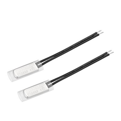 2 x KSD9700 Thermostat, 45  N.C 5A Metal Bimetal Temperature Control Switch
